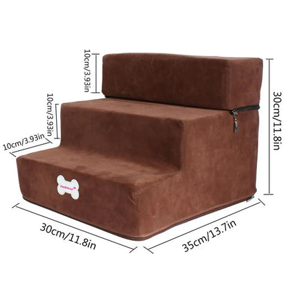 Small Dog Stairs Pet 3